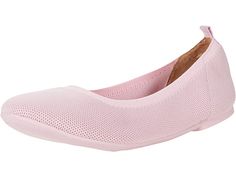 rsvp SINGLE SHOE - Belen - Women's Shoes : Pink Knit : From office to every day chic this rsvp Belen SINGLE SHOE is sure to become your go-to! Featuring a classic slip-on style flat with pull on tabs for easy entrance and exit. Available in three stunning shades. Fabric upper. Fabric lining. Synthetic sole. Imported. Measurements: Heel Height: 1 4 in Weight: 9 oz Product measurements were taken using size 8.5 Left, width M. Please note that measurements may vary by size. Weight of footwear is ba Spring Slip-on Slip-resistant Flats, Spring Stretch Ballet Flats Slip-on, Spring Stretch Slip-on Ballet Flats, Pink Knit, Shoes Pink, Fashion Flats, Product Reviews, Women's Shoes, Entrance