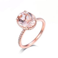 Welcome to Elegant Art Jewelry!  Stone: Morganite Stone Size:. 9mm×11mm Stone Weight:. 3.00ct Metal: 14k Rose Gold Gold Weight:. 2.90gram Side Stone: Natural Diamond Weight:. 0.15ct Personalization: 9K/14K/24K/GOLD/SILVER/PLATINUM/ROSE-GOLD/WHITE GOLD. (Contact me)  Morganite Ring, Morganite Cuff Ring, 14k RoSe Gold Ring, Oval Shape Ring, Morganite Ring, Morganite Engagement, Open Design Ring, Morganite Oval, Morganite Natural, Pink Morganite, Pink Gemstone, Gemstone Ring, Wedding Ring, Engageme Formal Morganite Rings With Halo Design, Morganite Rings With Halo Design For Formal Occasions, Oval Morganite Ring For Formal Occasions, Oval Morganite Jewelry For Proposal, Elegant Oval 14k Rose Gold Ring, Elegant Oval Rose Gold Topaz Ring, Elegant Rose Gold Oval Topaz Ring, Luxury Oval Morganite Wedding Ring With Halo Setting, Morganite Oval Rings With Brilliant Cut