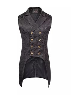 Big promotion for you when buying Steampunk Pirate Jacquard Paisley Vest Jacket today. One of the best selling steampunk,gothic in the market. Limited number of products. Hurry up! Brocade Waistcoat, Steampunk Vest, Double Breasted Vest, Americana Vintage, Frock Coat, Vest Waistcoat, Gothic Steampunk, Double Breasted Coat, Unique Outfits