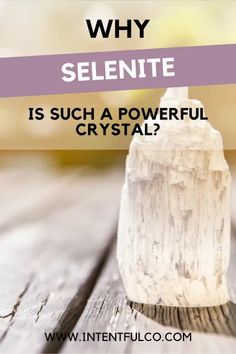 When you begin looking at healing crystals and which ones are best for things like clearing negative energy, manifesting, and finding peace, selenite is likely going to be at the top of the list. Selenite is often recommended for divination, spiritual practices, and just healing the body or mind. Here are some reasons why so many people love to use selenite. Selenite Crystal How To Use, Selenite Crystal Meaning, Selenite Crystal Wands, Selenite Stone, Selenite Wands, Crystal Guide, Clear Negative Energy, Cosmic Energy