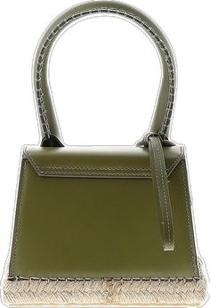 Le Chiquito Moyen, Tropical Bag, Bag Green, Leather Crossbody Bag, Leather Crossbody, Crossbody Bag, Women Handbags, Handbags, Green