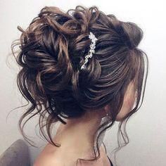 Beautiful updo wedding hairstyle for long hair Messy Updo, Wedding Hair Inspiration, Wedding Hairstyles Updo, Daughter Quotes, Wedding Updo, Wedding Hairstyles For Long Hair, Wedding Hair And Makeup, Prom Makeup, Ecards Funny