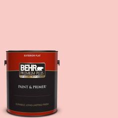 the behr paint is shown in this image