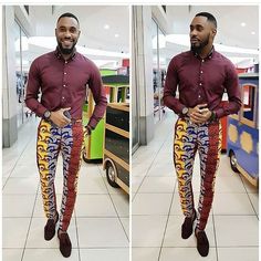 Plain And Pattern, Ankara Pants, Latest African Styles, Africa Fashion Style, Urban Tribes, Barong Tagalog, Native Wears