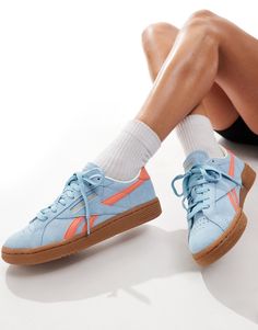 Galaxys Reebok, Unique Womens Shoes, Summer Sneakers 2024, Sneaker Inspo Women, Eclectic Shoes, Colourful Sneakers, Reebok Shoe, Shoe Styling, 90s Sneakers