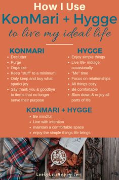 My Ideal Life, Organize Life, Hygge Life, Konmari Method, Hygge Lifestyle, Ideal Life, Hygge Home