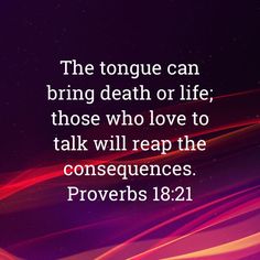 Power Of The Tongue Proverbs, Book Of Proverbs, Biblical Verses, God Prayer, Prayer Scriptures, Read Bible