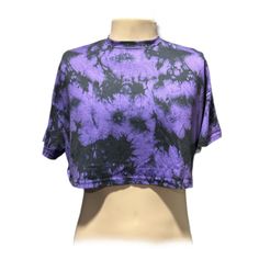 New Without Tags! Storm Witch, Tie Dye Crop Top, Color Purple, Tie Dye, Witch, Crop Top, Dye, Womens Tops, Crop Tops