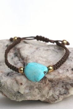 Rustic Bracelet, Red Rope, Cord Bracelets, Turquoise Stone, Gold Beads, Fashion Bracelets, Wrap Bracelet, Rope Bracelet, Turquoise Bracelet