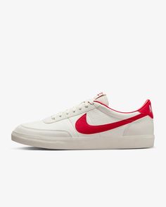 Nike Killshot 2 Leather Men's Shoes. Nike.com Jordan Shop, Red Style, Shoes Nike, Red Fashion, Jordan Shoes, Shoe Shop, Tennis Shoes, Jordan 1, Leather Men