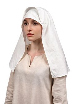 PRICES MAY VARY. Material: Medieval headscarf hat made of linen Design: have two types of headscarves,square and circular. The headscarves consists of two parts, which can better fix and prevent slipping Size: headscarf A: length: 39.4"/100cm, width:26.4"/67cm.B: length: 39.4"/100cm, width:25.6"/65cm.Headband: length: 19.7"/50cm, width:6.3"/16cm Suitable for various occasions: can be used for medieval role-playing, parties, Halloween and other occasions, can also be used for daily wear Service: Medieval Headscarf, White Headscarf, Demon Character, Wolf Hall, Ren Faire Costume, Linen Design, Baby Boy Accessories, Hat Scarf, Hat Making