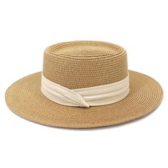 47193377866050 Khaki Summer Hat For Spring, Cream Short Brim Hat For Beach Season, Beige Boater Hat With Curved Brim For Vacation, Beige Short Brim Hat For Beach Season, Cream Vacation Hat, One Size Fits Most, Cream Vacation Hat, Khaki Beach Hats For Spring, Beige Panama Hat For Beach With Flat Brim, Khaki Summer Hat, One Size Fits Most