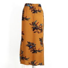 Silhouette: StraightLength: Ankle-LengthMaterial: Viscose, CottonPattern Type: PrintDecoration: ButtonsWaistline: Natural Boho Chic Skirts, Beach Maxi Skirt, Ruffle Maxi Skirt, High Waist Long Skirt, Ankle Length Skirt, Printed Pleated Skirt, Pleated Long Skirt, Chic Skirts, Skirt High Waist