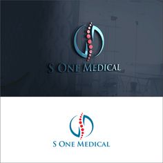 a logo for a medical firm that has the initials s one medical, and is designed to