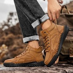 Great shirt fit well recommended seller and product fast delivery 5 Mens Casual Sneakers, Hiking Shoes For Men, Ankle Snow Boots, Brown Leather Shoes, Shoes Classic, Outdoor Men, Leather Shoes Men, Black Khakis, 2024 Fashion