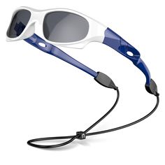 PRICES MAY VARY. TR90 SAFE LIGHTWEIGHT FRAME - You can hardly feel them on your face! Materials environmentally safe, with our revolutionary soft silicon and unbreakable materials with super toughness, wear resistance, can effectively prevent the child's eyes and facial injuries. HD 9 -LAYER TAC POLARIZED LENSES - Polarized sunglasses have a filter that works to prevent the glare from reflecting on flat surfaces (water, snow, road pavement) which interfere with vision. Polarized sunglasses can s Road Pavement, Sports Glasses, Test Card, Kids Sunglasses, Eyewear Fashion, Eye Protection, Polarized Lenses, Polarized Sunglasses, Ultra Violet