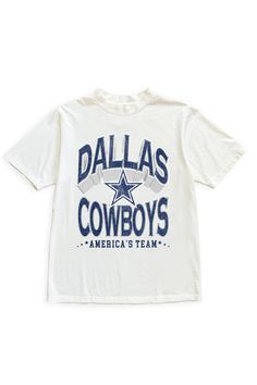 Gameday just got better with our Dallas Cowboys oversized short sleeve crewneck tee. Crafted from super soft fabric, it's destined to become your new fan favorite! Dallas Cowboys Shirts, Dallas Cowboy, Cowboy Shirt, Oversized Crewneck, Dallas Cowboys, Cotton On, Soft Fabric, Dallas, Soft Fabrics