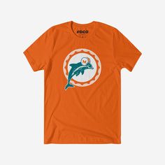 True fandom never fades, and neither does your style! Get ready to rock retro and celebrate franchise history with the Miami Dolphins 1966 Retro Logo T-Shirt. The perfect way to relive the glory days while you bring vintage vibes to your modern team pride. This top features a design that showcases your all-important team colors and a bold retro team logo display across the chest, meaning this t-shirt will prove your timeless dedication to the Miami Dolphins when you’re at the game or watching at Logo Display, Glory Days, Team T Shirts, Retro Logo, Team Shirts, Miami Dolphins, The Glory, Vintage Vibes, Everyday Wardrobe