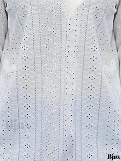 Bjux - Enhance Your Wardrobe with a Professional Outlook: Womens Plus Size Solid Eyelet Embroidery Long Sleeve V Neck Tunic T-shirt with Slight Stretch White Long Sleeve Tops With Cutwork Hem, Long Sleeve Summer Tops With Cutwork Hem, Summer Long Sleeve Tops With Cutwork Hem, Summer Long Sleeve Cutwork Tops, Summer Long Sleeve Tops With Cutwork, Fitted Long Sleeve Top With Cutwork, Henley Top, Comfortable Tops, Long Sleeve Tunic