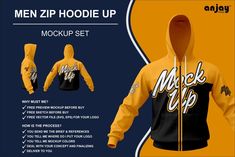 Want to make your clothing and apparel products look realistic for sale on websites or social media? Make it happen now in here.

Why Must me?
1. Free Preview Mockup Before Buy
2. Free Sketch Before Buy
3. Free Vector File (EPS, SVG)

How is the Process?
1. You Send Me the Brief & References
2. You Tell Me Where I Put Your Logo
3. You Tell Me Mockup Colors
4. Deal With Your Concept & Finalizing
5. Deliver to You

What My Another Expertise?
1. Trace your image to vector
2. Background Removal Hoodies Mockup, Free Vector Files, Polo Design, Brand Identity Design, Make It Happen, Zip Up Hoodie, Mockup Design