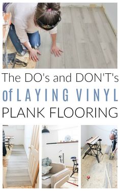 the do's and don'ts of laying vinyl plank flooring