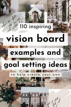 110 inspiring vision board examples and ideas Modern Vision Board Ideas, How To Visualize Goals, Goal Setting Vision Board Ideas, Values Board Ideas, Creating A Vision Board Goal Settings, Examples Of Vision Boards Ideas, Vision Board For Office, Example Vision Board, Goals Vision Board Inspiration