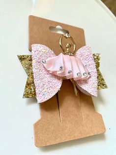 Grab yourself a beautiful sparkly pink ballerina clip. Fit with alligator clips. Super cute and sparkly! Perfect for a dancer! Ballet Hair Accessories, Ballet Hair, Ballet Hairstyles, Dancer Ballet, Pink Ballerina, Alligator Clips, Crocodiles, Barrette Clip, Barrettes