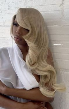 Big Blonde Curly Hair Black Women, Trendy Products, Birthday Hair, Trending Pins, Hair Laid, Front Lace Wigs Human Hair, Baddie Hairstyles, Ash Blonde