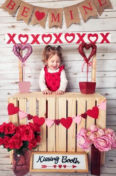 Toddler Valentines Photoshoot, Valentines Day Mini Session Outdoors, Sweetheart Photoshoot, Diy Kissing Booth, Photoshoot Ideas For Kids, Valentines Photoshoot Ideas, Gymnastics Posters