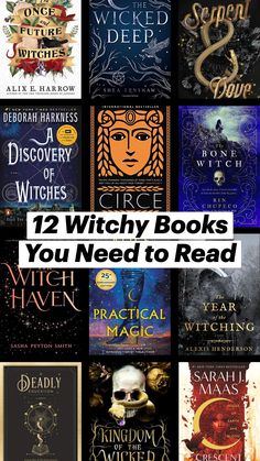 twelve books with the title 12 witchy books you need to read