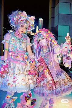 Harajuku Cute Fashion, Decora Style Accessories, Decora Harajuku Fashion, Decora Style Art, Decora Japanese Fashion, Decora Style Clothes, Pastel Harajuku Fashion, Decora Outfit Ideas, Fairy Kei Fashion Harajuku Style