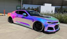 🔥⚡🌪 Pink Camaro, Nike Rosa, Car Paint Jobs, Custom Cars Paint, Cool Car Accessories