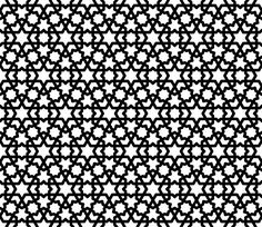 an abstract black and white pattern