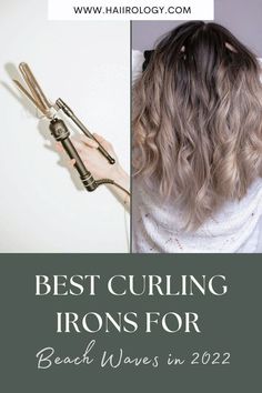 Are you unsure of which hair styling tool will give you the beach waves you want? As a professional hair stylist, I've tested out a variety of irons such as deep wavers, curling irons, curling wands, and flat irons. And I've discovered what type of beach waves each iron will create for all hair types and lengths. In this blog, you'll find my top 8 picks for Irons for Beach Waves and how to choose the right one for your needs! | Hair styling tips Hair Styling Tips, 1 Inch Curling Iron, Best Curlers