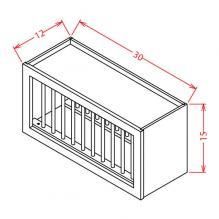 a drawing of a cabinet with the measurements