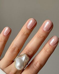 Glazed nails, popularized by Hailey Bieber, continue to be a favorite trend this year. It’s a versatile look that adds an extra touch of glam to any nail design.
#nailtrends #glazednails Clear Glazed Nails, Bridesmaid Gel Nails, Jelly Dip Nails, Bridesmaid Nails Wedding Neutral, Glaze Nails, Glazed Nails, Sheer Nails, Nails Bridesmaid, Bridesmaids Nails