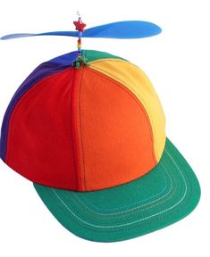 Get ready to turn heads with this fun and colorful propeller hat! With a brand name of HaT, this cap is one-of-a-kind and perfect for any occasion. The multi-colored design and crazy theme are sure to make a statement. It's perfect for costumes, reenactments, theater performances, or just for a fun day out. This adult-sized propeller hat is new with tags and in great shape. It's made from high-quality materials to ensure durability and comfort. Whether you're looking to add some flair to your ou Propeller Hat, Wonderland Costumes, Outfits With Hats, Kids Hats, Hat Making, Orange And Purple, Accessories Unique, Purple Gold, Kids Wear