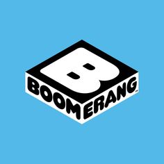 the logo for boomerang, an electronic device that is designed to look like a square