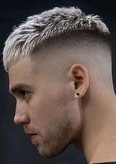 Classic Mens Hairstyles, High Fade Haircut, Drop Fade Haircut, Edgars Haircut, Modern Short Hairstyles, Popular Mens Hairstyles, Crop Hair, Men Hair Color, Faded Hair