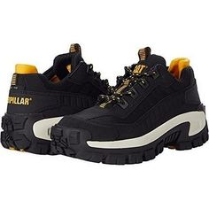 Caterpillar Invader ST BLACK/FULL MOON INVADER ST - BLACK/FULL MOON Size: 8.  Gender: male.  Age Group: adult. Steel Toe Boots, Work Shoes, Work Boots, Caterpillar, Full Moon, Clothing And Shoes, Age Group, Shoes Mens, Moon