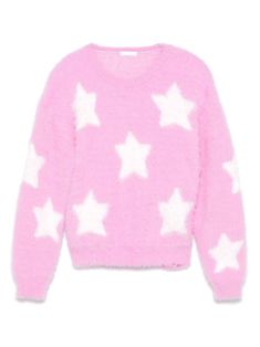 Maglione jacquard con stelle Caratteristiche rosa/bianco lavorazione a maglia finitura spazzolata motivo a stella jacquard girocollo s palla scesa maniche lunghe orlo dritto Composizione: poliammide 100% Istruzioni per il lavaggio: Lavare a mano Pink Star Sweater, Star Sweaters, Pastel Clothes, Concert Vibes, Dress With Jean Jacket, Girls Jumpers, Pastel Outfit, Baby Boy Accessories, Chief Keef