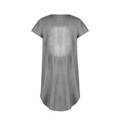 Gray V-neck Mini Dress For Summer, Summer Cotton Mini Dress In Gray, Gray Cotton Mini Dress For Summer, Summer Gray Cotton Mini Dress, Trendy Stretch Denim Dress For Summer, Stretch Denim Knee-length Dress For Summer, Stretch Knee-length Denim Summer Dress, Stretch Knee-length Denim Dress For Summer, Summer Mini Length Relaxed Fit Denim Dress