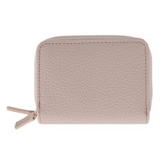 This compact card case wallet is the ideal way to keep all of your cards, cash, receipts, and ID stored in an organized fashion. The gusseted pockets stretch to hold multiple cards at a time and has dividers to keep everything organized. The double zippers will help keep it all securely in place, and the RFID blocking will help protect against identity theft. Made of Synthetic Beige Rectangular Wallets With Interior Card Slots, Beige Wallets With Interior Card Slots, Beige Rectangular Wallet With Interior Card Slots, Compact Beige Wallet With Interior Card Slots, Beige Rectangular Coin Purse With Interior Card Slots, Beige Trifold Wallet With Card Slots For Daily Use, Compact Beige Wallet With Card Slots, Beige Bifold Wallet With Card Slots, Compact Versatile Wallet With Card Slots