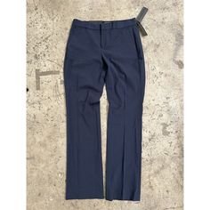 Nwt Banana Republic Logan Washable Italian Wool Pants Navy Blue Womens Size 2. Condition Is New With Tags. Shipped With Usps Ground Advantage. Blue Slim Fit Elastane Bottoms, Navy Slim Fit Bottoms For Work, Blue Elastane Business Casual Pants, Blue Elastane Pants For Business Casual, Navy Fitted Elastane Pants, Navy Fitted Trousers, Blue Straight-leg Elastane Dress Pants, Blue Straight Elastane Dress Pants, Blue Elastane Bottoms For Workwear