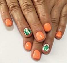 Cactus Nails, Spring Cactus, Country Acrylic Nails, Rodeo Nails, Western Nails, Country Nails, Nail Swag, White Nail