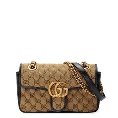 Gucci-GG Marmont Matelasse Mini Bag - Runway Catalog Gucci Marmont Mini Top Handle Bag, Gg Marmont Mini Top Handle Bag, Gg Marmont Matelassé Mini Bag, Gg Marmont Mini Bag, Gucci Gg Marmont Matelasse, Gg Marmont Mini, Gucci Shoulder Bag With Gold-tone Hardware In Coated Canvas, Gucci Gg Marmont, Gg Marmont