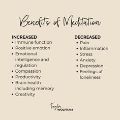 Benefits of Meditation include mental health and physical health benefits! Talk Therapy, Mindfulness Techniques, Mental Health Care, Improve Mental Health