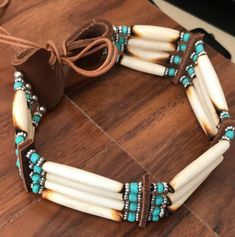 Bone Bead Necklace, Native Necklace, Indian Beadwork, Beaded Hat Bands, Bisbee Turquoise, Native American Necklace, Native American Earrings, Beaded Hat, American Indian Jewelry