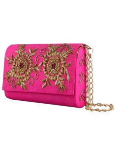 A classic ethnic clutch, made using various hand embroidered techniques. This one is a must-have. Composition: Raw Silk Size: 7" x 5.5" x 2" Unique Work: Hand-embroidered Ready to Ship within 10-15 days Multicolor Clutch With Floral Embroidery For Festive Occasions, Multicolor Floral Embroidered Clutch For Festive Occasions, Festive Multicolor Clutch With Floral Embroidery, Multicolor Embroidered Handwork Clutch, Festive Rectangular Clutch With Gold Embroidery, Festive Embroidered Clutch Evening Bag, Festive Embroidered Rectangular Pouch, Rectangular Clutch With Gold Embroidery For Festivals, Evening Clutch With Resham Embroidery Rectangular