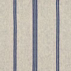 a blue and white striped fabric